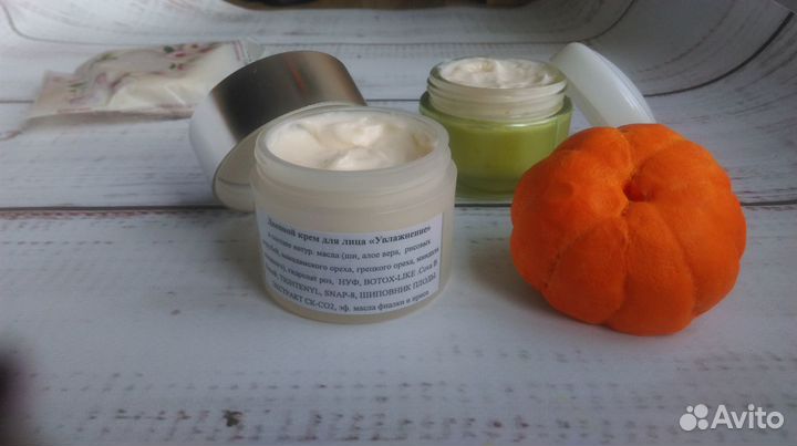 Крем для лица ручной работы