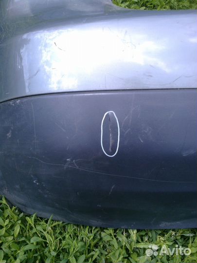 Задний бампер на гольф 5