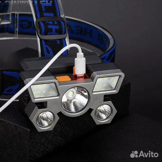 Налобный фонарь аккумуляторный