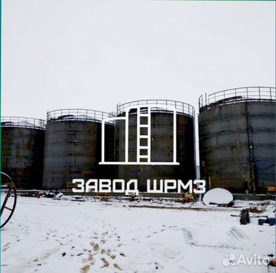 Резервуар вертикальный стальной объем 2000 кубов