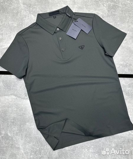 Футболка Prada polo премиум