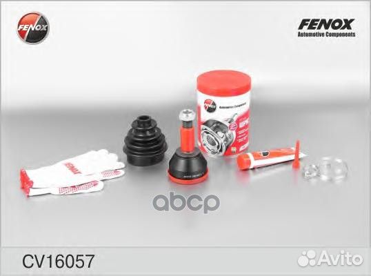 Шрус наружный перед прав/лев CV16057 fenox
