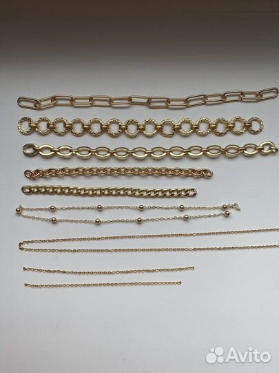 Фурнитура для бижутерии цепи серьги кольца