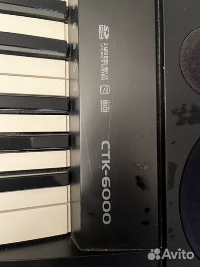 Синтезатор casio ctk 6000