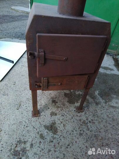Печь буржуйка садовая