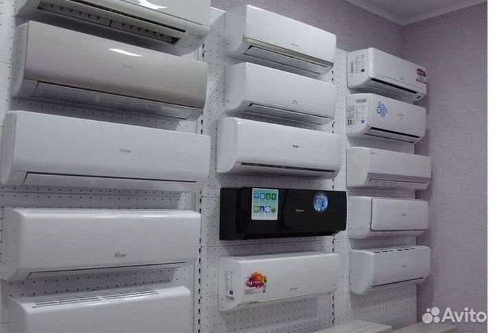 Сплит система с установкой