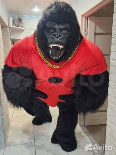 Ростовые куклы Горилла,белый Мишка, гусь-обнимусь