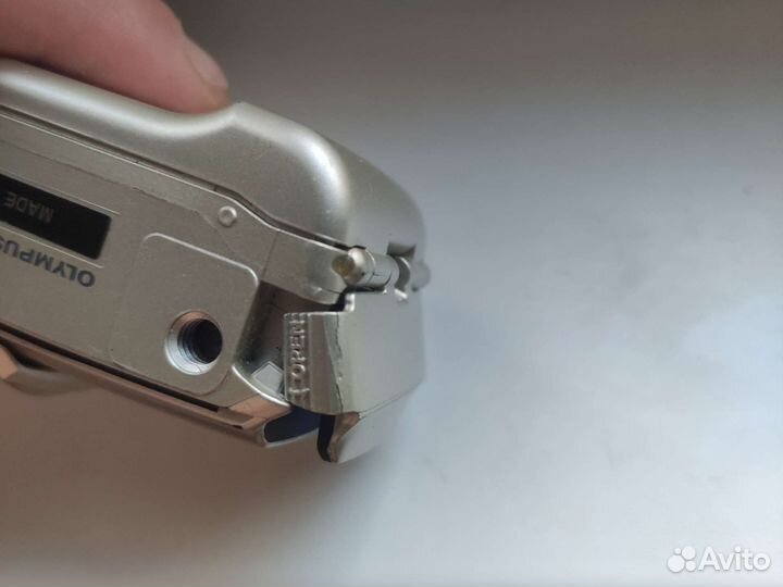 Пленочный фотоаппарат olympus mju ii. Зум 80
