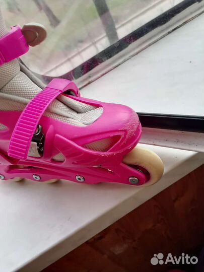 Роликовые коньки детские раздвижные