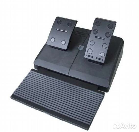 Игровой руль с педалями для пк