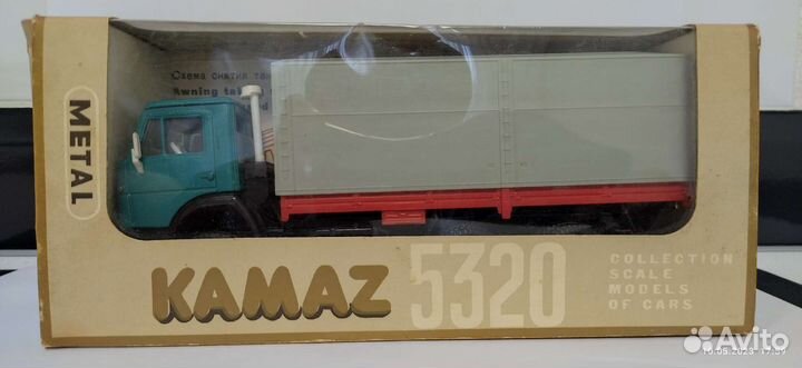 Модель грузовика камаз 5320 1:43