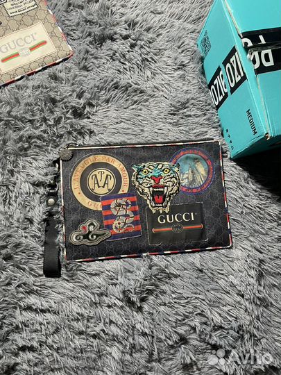Клатч gucci gg supreme мужской оригинал