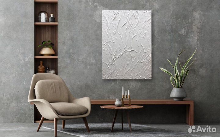 Интерьерная картина текстурная