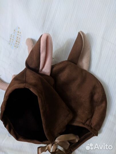 Чепчик с рожками