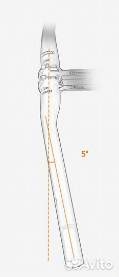 Карбоновый велосипедный руль Toseek ZF-ONE