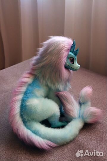 Игрушка ручной работы - дракон Сису