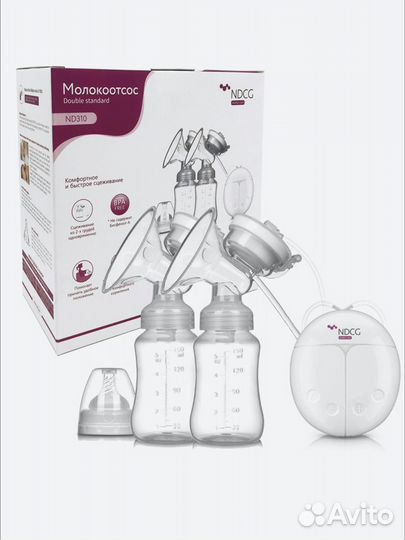 Ndcg Молокоотсос электрический двойной