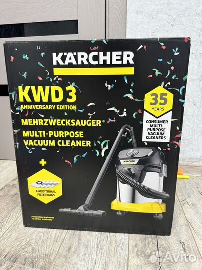 Пылесос Karcher kwd3