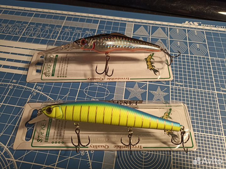 Воблеры Strike pro, Zipbaits, Lucky John, Daiwa