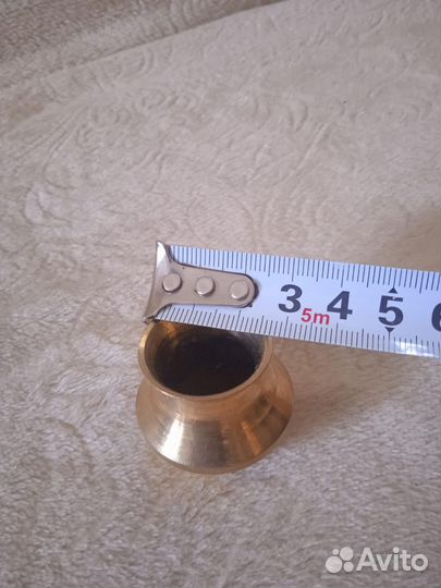 Лота (стаканчик) маленький без крышки. Индия