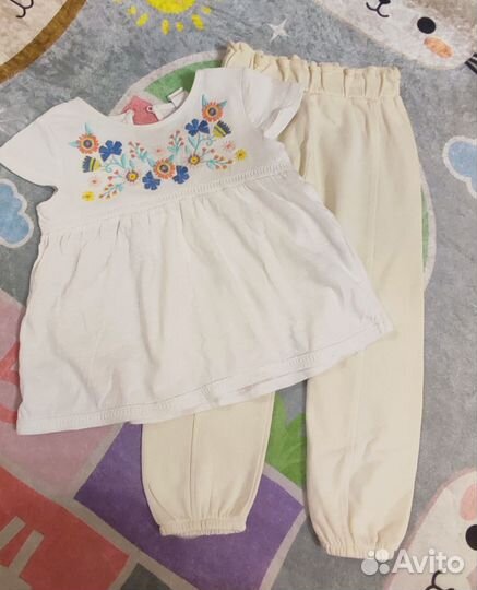 Вещи пакетом на девочку 98