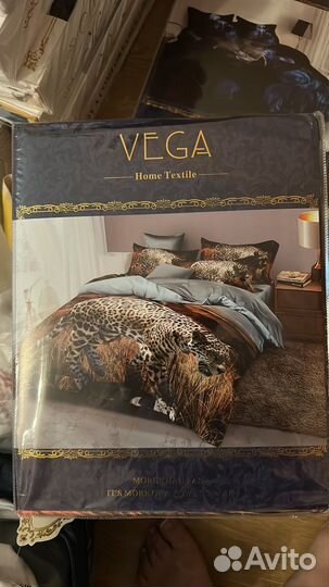 Постельное белье сатин евро