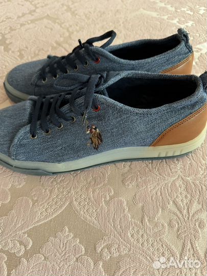 Кеды мужские джинсовые