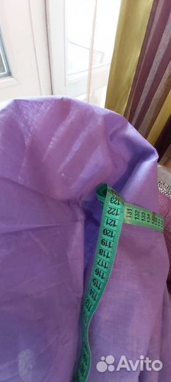 Ткань. Отрезы нат.шелк и хб