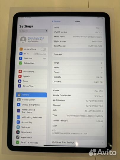 iPad Pro (11-inch) (2nd generation)