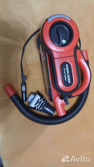 Автомобильный пылесос black decker