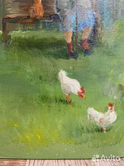 Картина маслом пейзаж