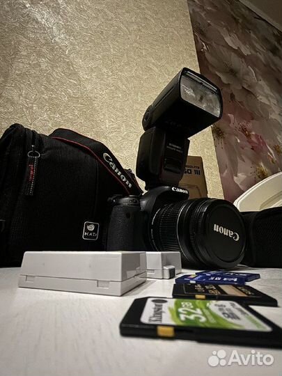 Фотоаппарат Canon eos 600d