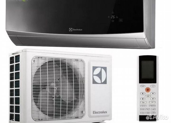 Сплит система с установкой