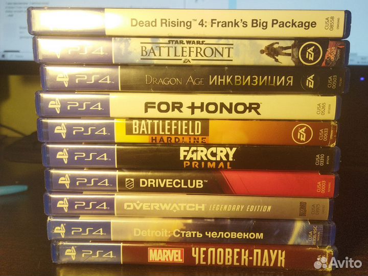 Игры для приставок ps4