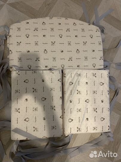 Бортики в детскую кроватку новые