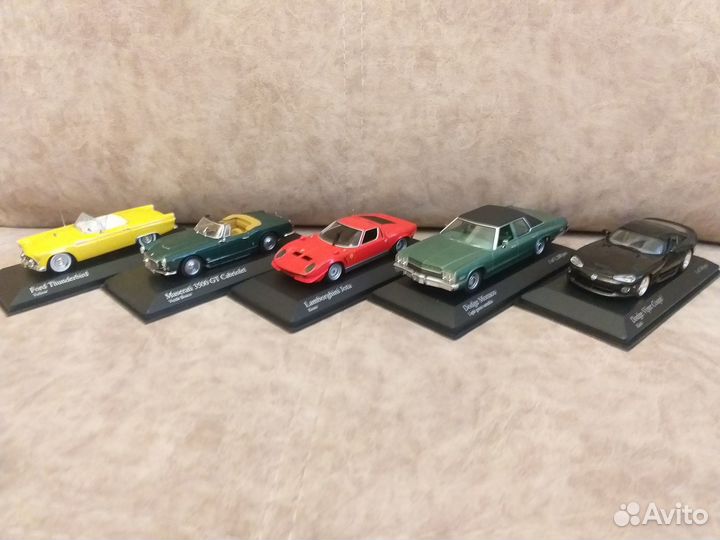 Коллекционные модели от фирмы minichamps 1/43