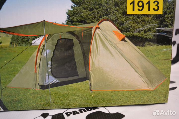 Палатка четырёхместная двухкомнатная