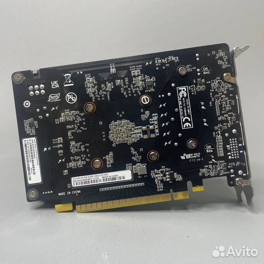 Видеокарта palit GeForce GTX 1650 GP OC 4G