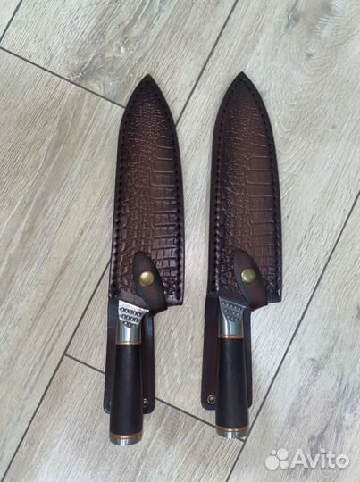 Шеф нож кованный