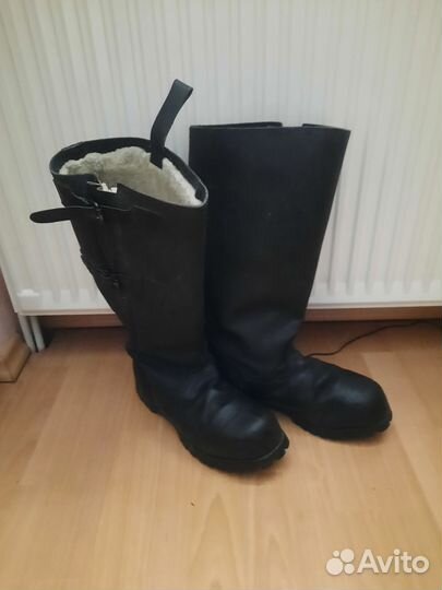 Сапоги зимние меховые мало б/у