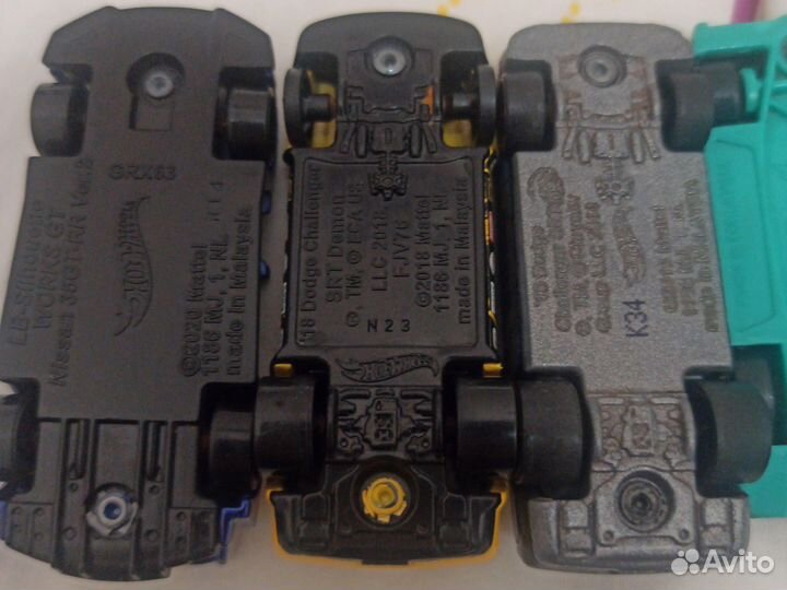 5 машинок хот вилс