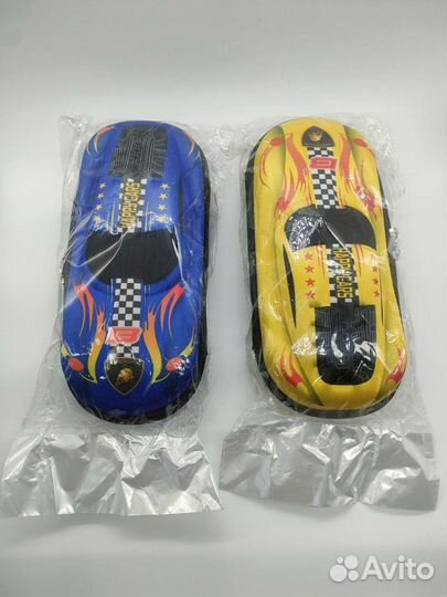 Большой школьный детский пенал на молнии 3D