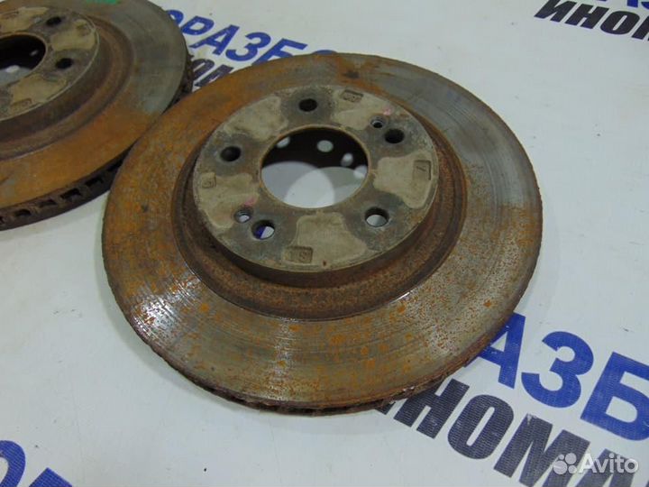 Диск тормозной передний для Hyundai Santa Fe 1 Cla