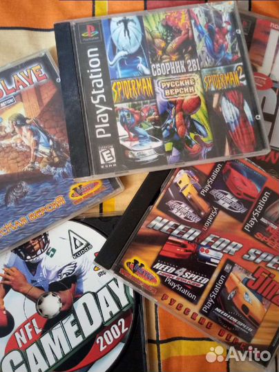 Sony playstation 1 + 16 игр