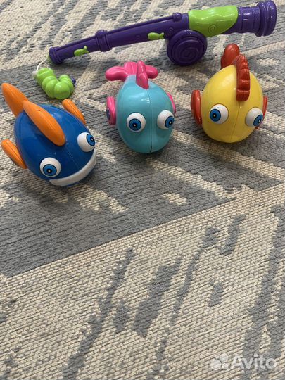 Игрушка рыбалка, развивающие