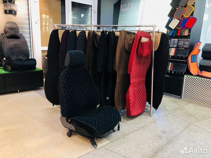 Универсальные накидки Велюр (2 шт)