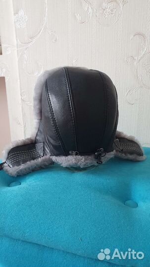 Шапка зимняя для мальчика 6-8 лет