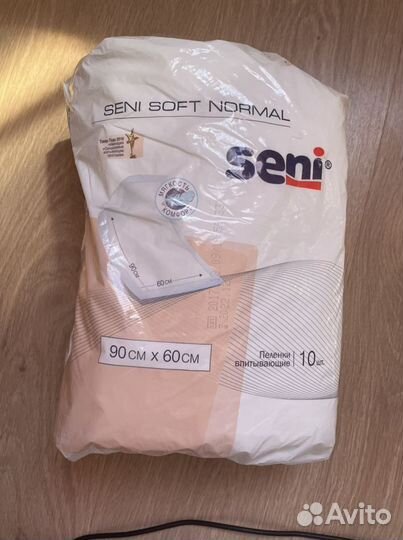 Пеленки одноразовые 90 60 для взрослых Seni