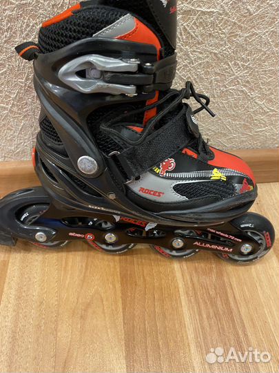 Роликовые коньки раздвижные Roces 30-35 размер