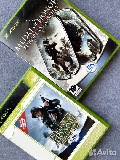 Medal of Honor Xbox Два диска